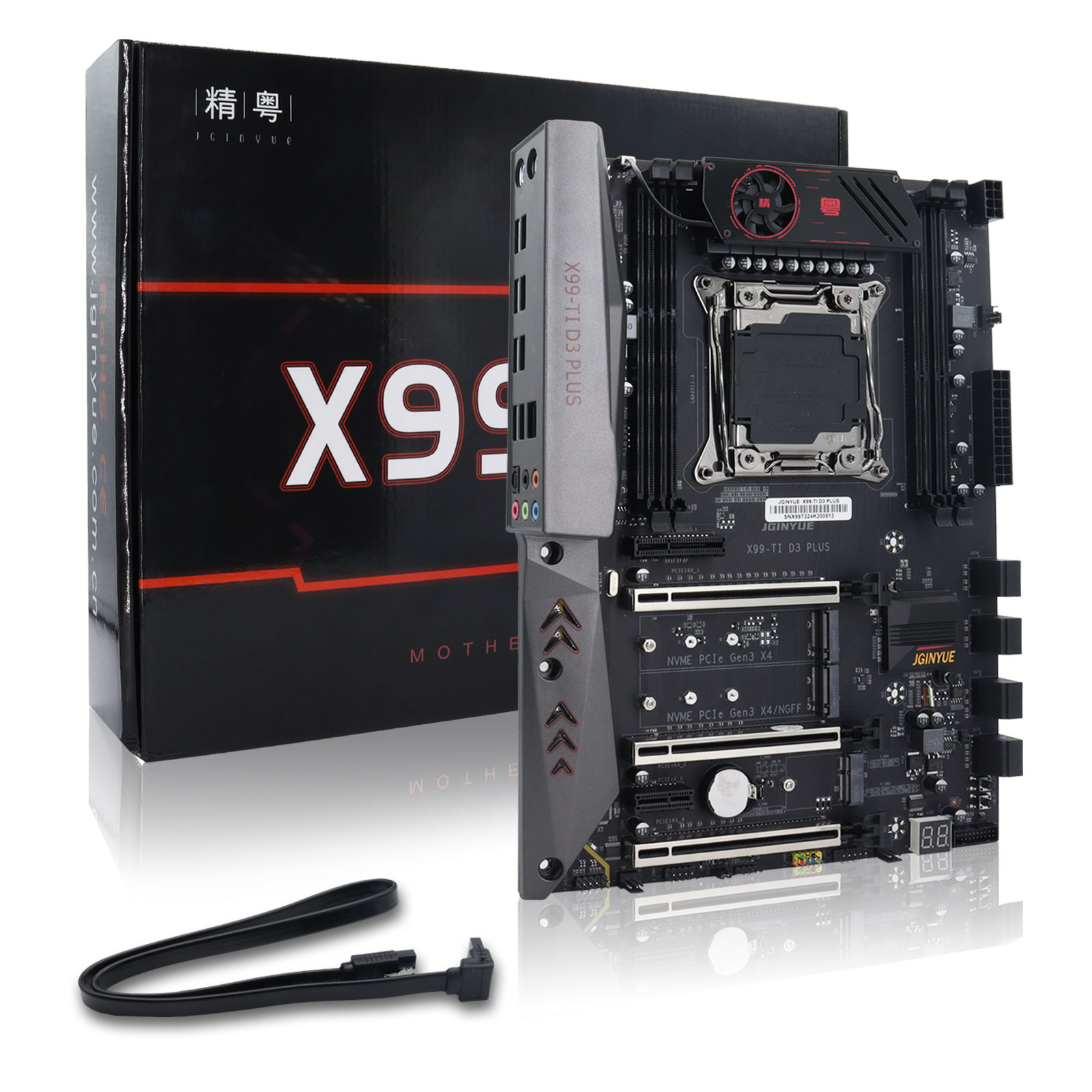 E5 2696 V3 - JGINYUE X99-TI D3 PLUS เมนบอร์ด X99