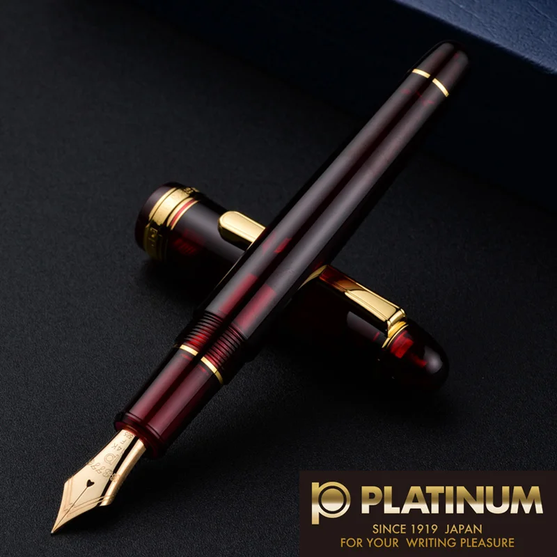 ปากกาหมึกซึมแพลตตินั่ม 3776 เซ - Gold 6138 บทวิจารณ์และราคา